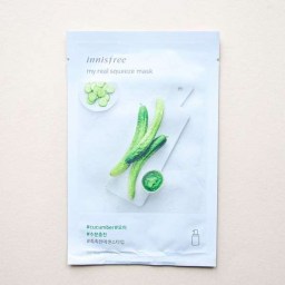 Маска-салфетка с экстрактом огурца Innisfree My Real Squeeze Mask Cucumber 20 мл