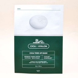 Маска с центеллой азиатской, выравнивающая тон Vt Cica Hyalon Cica Tone-Up Mask 28 г