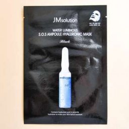  Тканевая маска с гиалуроновой кислотой JMsolution Water Luminous S.O.S. Ampoule Hyaluronic Mask 30 мл