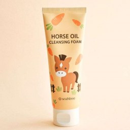 Пенка для умывания с лошадиным жиром SeanTree Horse Oil Cleansing Foam 120 мл