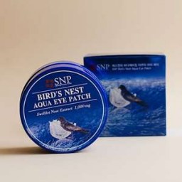 SNP Bird's Nest Aqua Eye Patch Омолаживающие гидрогелевые патчи для век с ласточкиным гнездом 