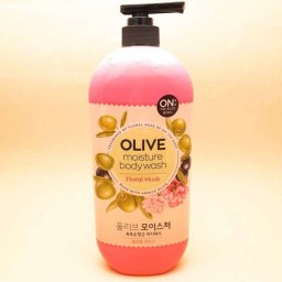 Гель для душа с цветочно-мускусным ароматом Оn The Body Olive Floral Musk 900 мл