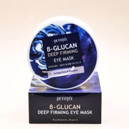 Укрепляющие и подтягивающие патчи для глаз Petitfee β-Glucan Deep Firming Eye Mask 60 шт.