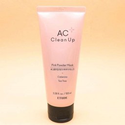 Маска для лица с розовой глиной для проблемной кожи ETUDE HOUSE AC Clean Up Pink Powder Mask 100 мл