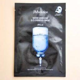 Интенсивно-увлажняющая маска-салфетка с гиалуроновой кислотой JM Solution Water Luminous S.O.S Ringer Mask Black 35 мл