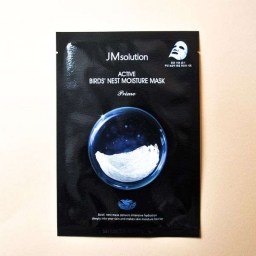 Тканевая маска с экстрактом ласточкиного гнезда JMSolution Active Birds Nest Moisture Mask 30 мл