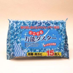 Влажные антибактериальные салфетки Showa 15 шт