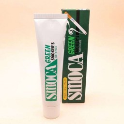 Зубная паста для курящих вкус мяты  и эвкалипта Smoca Green 120 г