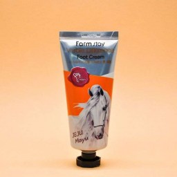 Крем для ног с лошадиным маслом Farm Stay Visible Difference Foot Cream 100 мл