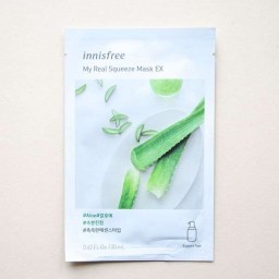 Маска-салфетка с экстрактом сока алоэ Innisfree My Real Squeeze Mask EX 20 мл