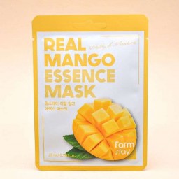 Тканевая маска для лица c экстрактом манго Farm Stay Real  Essence Mango Mask 23 мл