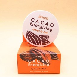 Тонизирующие гидрогелевые патчи с какао Petitfee Cacao Energizing 60 шт