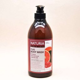 Гель для душа с клюквой и апельсином Evas Naturia Pure Body Wash Cranberry & Orange 750 мл