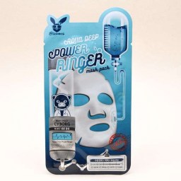 Тканевая маска-салфетка для сухой кожи Elizavecca Aqua Deep Power Ringer Mask Sheet Pack 23 мл