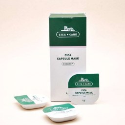 Успокаивающая глиняная маска для лица с центеллой азиатской Vt Cica Capsule Mask 7,5 г