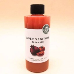 Осветляющая кислородная детокс - пенка для умывания Wonder Bath Super Vegitoks Сleanser Red 200 мл