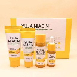 Набор миниатюр с юдзу для выравнивания тона Some By Mi Yuja Niacin 4 предмета