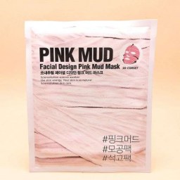 Маска-корсет с розовой глиной So Natural Facial Design Pink Mud Mask 14 г