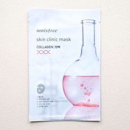 Тканевая маска-салфетка для лица (упругость) Innisfree Skin Clinic Mask Collagen 