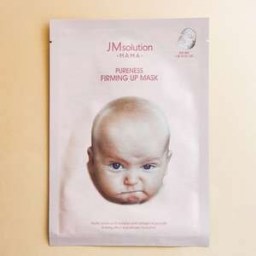 Тканевая питательная омолаживающая маска с 20 видами аминокислот JmSolution Mama Pureness Firming Up Mask  30 мл