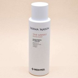 Антивозрастной тонер с коллагеном и вит. Е  MEDI-PEEL Derma Maison Time Wrinkle Toner 250 мл