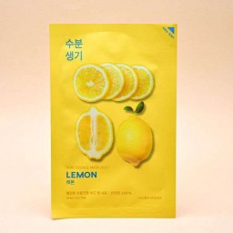 Тканевая маска с экстрактом лимона Holika Holika Pure Essence Mask Sheet Lemon 20 мл