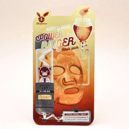 Тканевая маска-салфетка с экстрактом мёда Elizavecca Face Care Honey Deep Power Ringer Mask Pack 23 мл