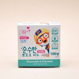 Мыло детское без запаха Pororo Baby Soap Pure Mild 100 г (с 2 лет)