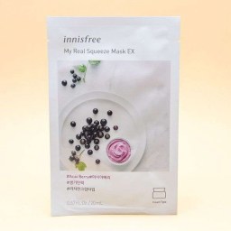 Маска-салфетка с экстрактом ягод ассаи Innisfree My Real Squeeze Mask Acai Berry 20 мл